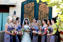 Theatre doors - bridal party
