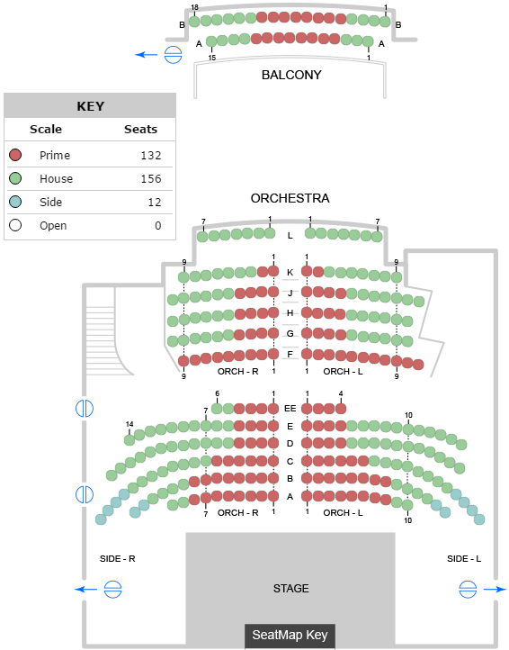One World Theater Seating Chart