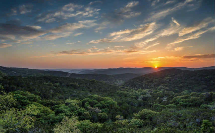 Hill country Scene